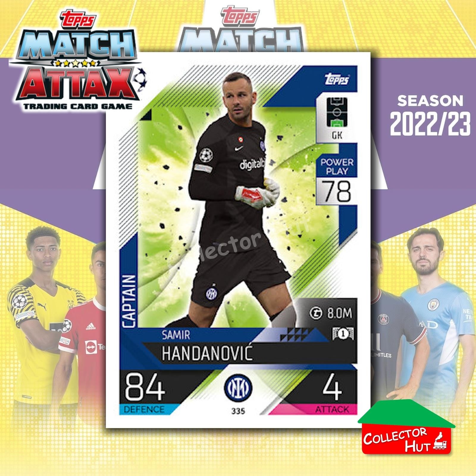 Topps Match Attax Europa Champions League 2022/23 TCG Trading Cards Base 190-387