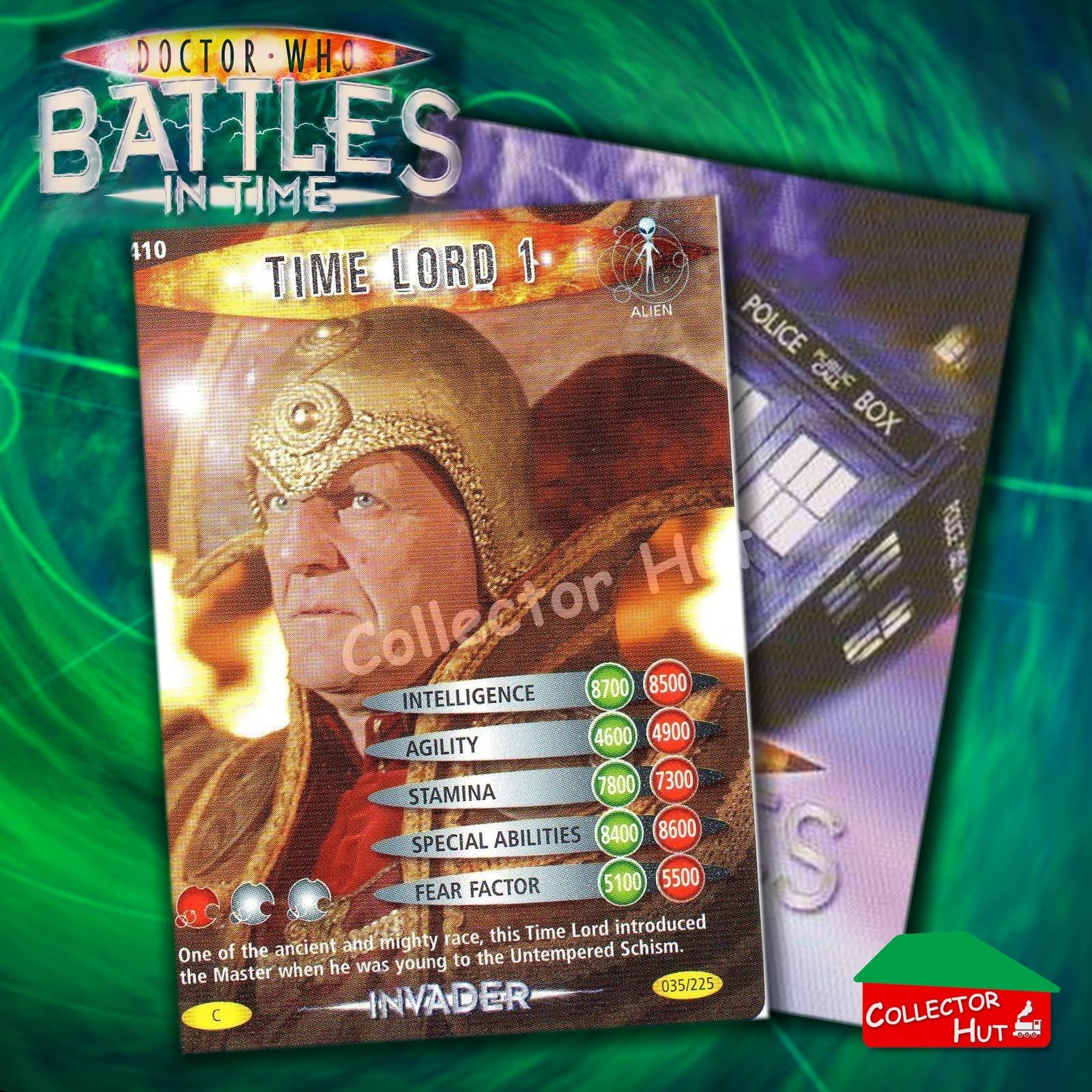 DOCTOR WHO Battles in Time #376-600 INVADER RARE & COMMON CARDS YOU CHOOSE