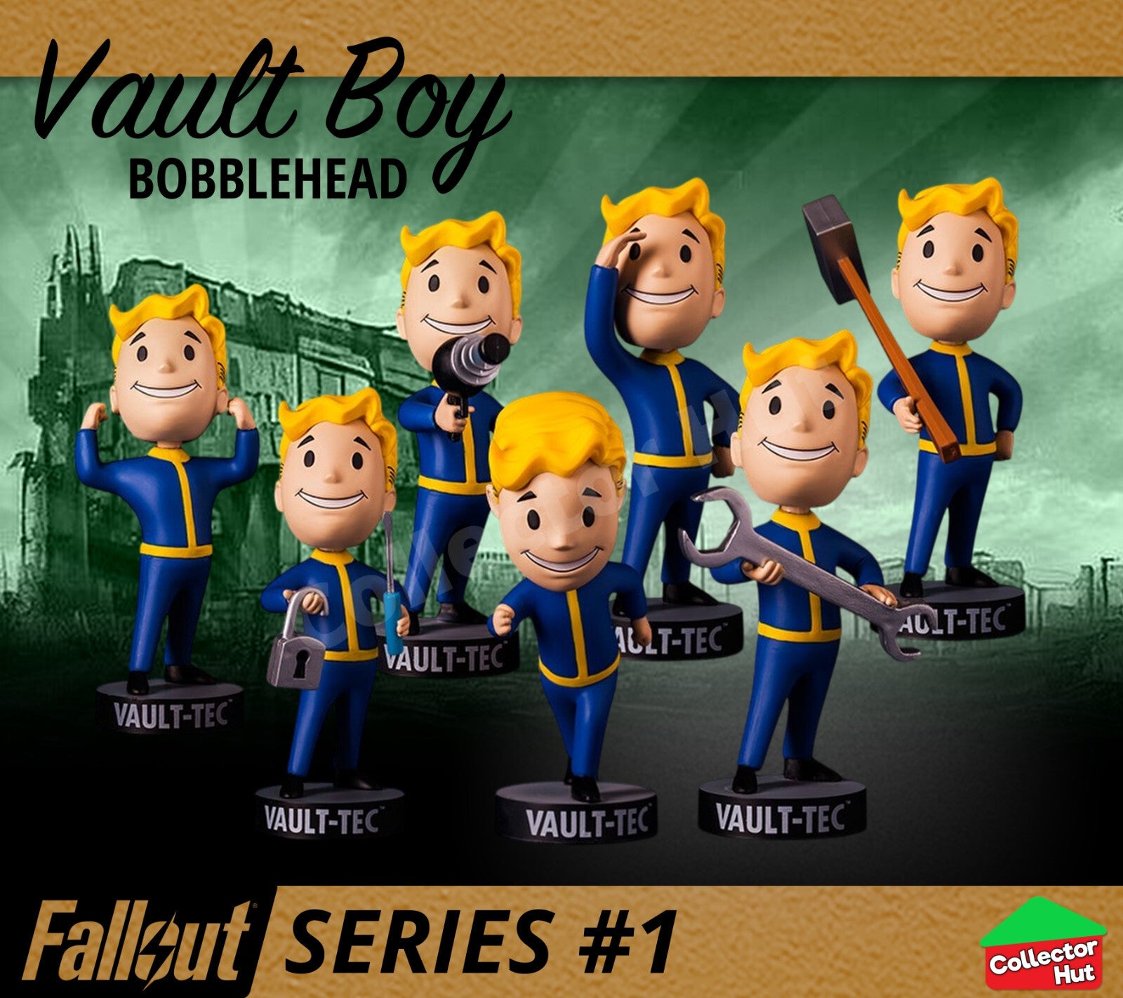 Fallout 4 Bobbleheads Series 1 Bethesda 2015 Gaming Heads