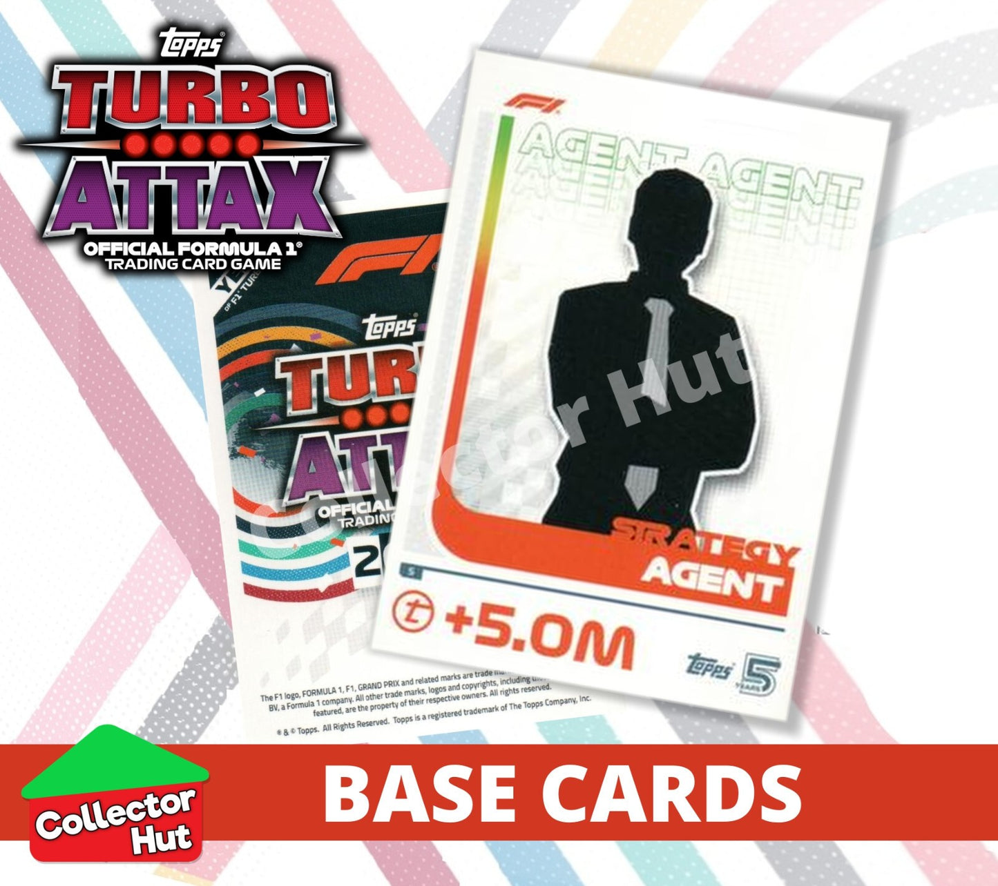 Topps Turbo Attax Formula 1 F1 2024 #1-166 Base Cards YOU CHOOSE