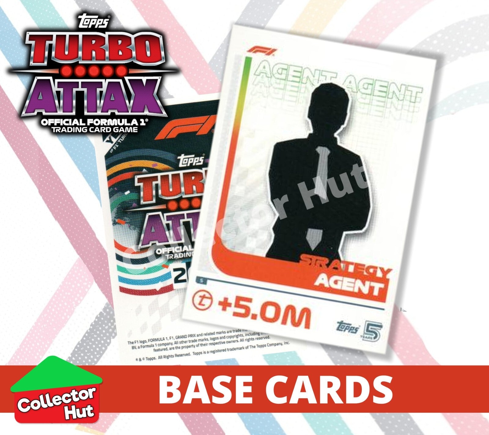 Topps Turbo Attax Formula 1 F1 2024 #1-166 Base Cards YOU CHOOSE
