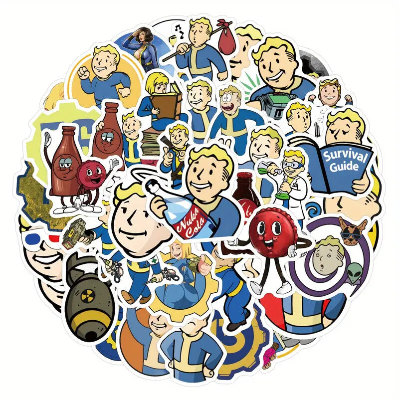 Awesome Stickers Novelty Anime Cartoon Animals Artistic 100's to Choose From