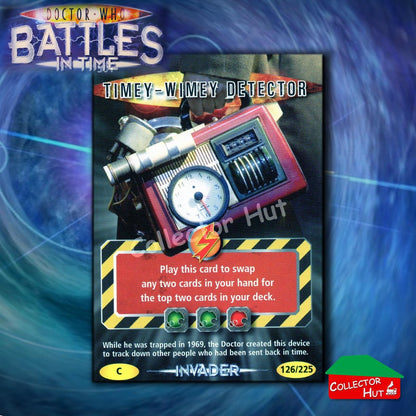 DOCTOR WHO Battles in Time #376-600 INVADER RARE & COMMON CARDS YOU CHOOSE