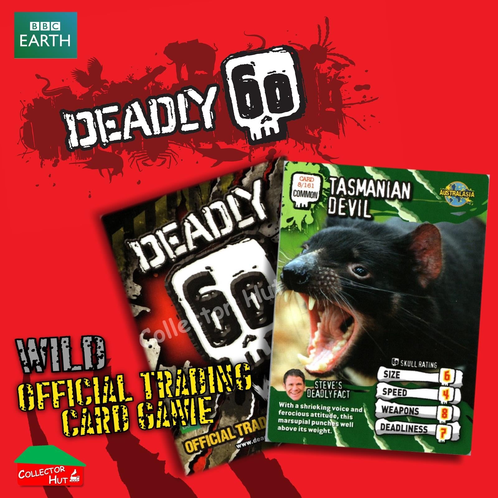 CBBC Deadly 60 WILD Trading Cards  Choose Your Cards