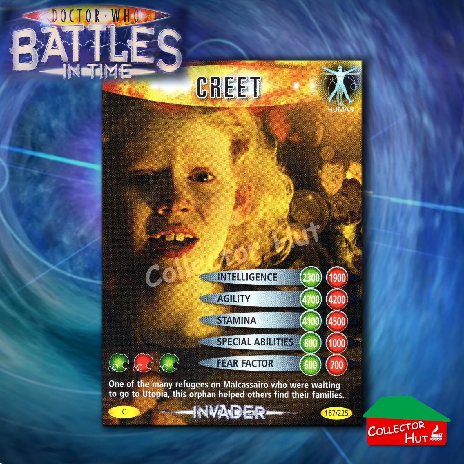DOCTOR WHO Battles in Time #376-600 INVADER RARE & COMMON CARDS YOU CHOOSE