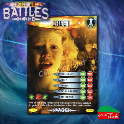 DOCTOR WHO Battles in Time #376-600 INVADER RARE & COMMON CARDS YOU CHOOSE