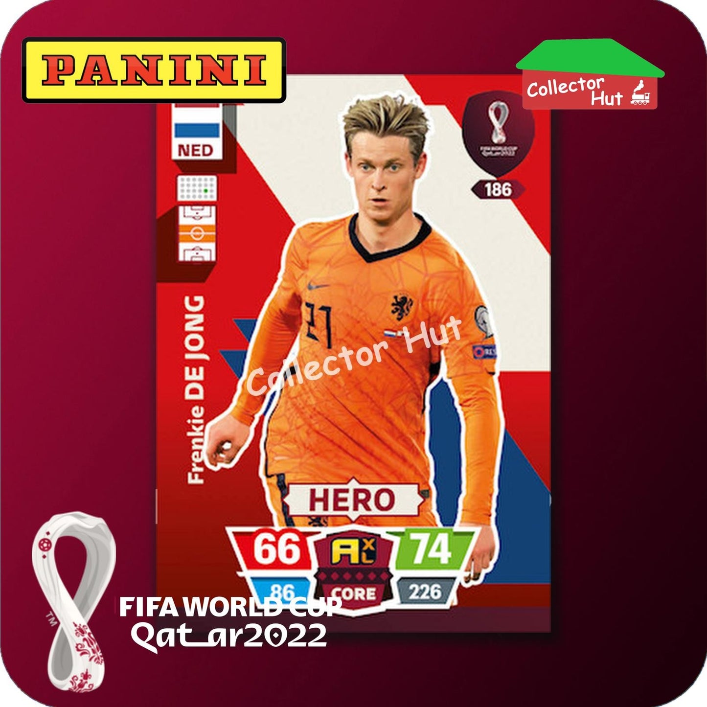 Panini Adrenalyn XL Qatar World Cup 2022 Trading Cards BASE SET #145-288