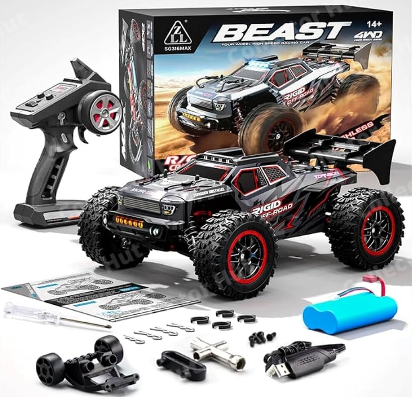ZLL SG316 Beast Pro / Max High Speed Off Road RC Dirt Buggy 40-80kmH