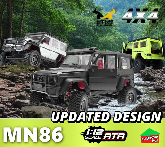 MN86 RC Rock Crawler 1:12 Scale Premium Design Upgradable