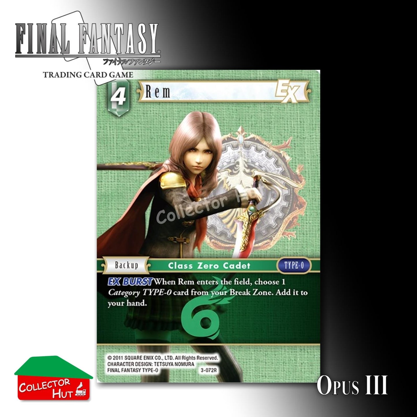 Final Fantasy Trading Card Game OPUS III 3 Singles You Choose