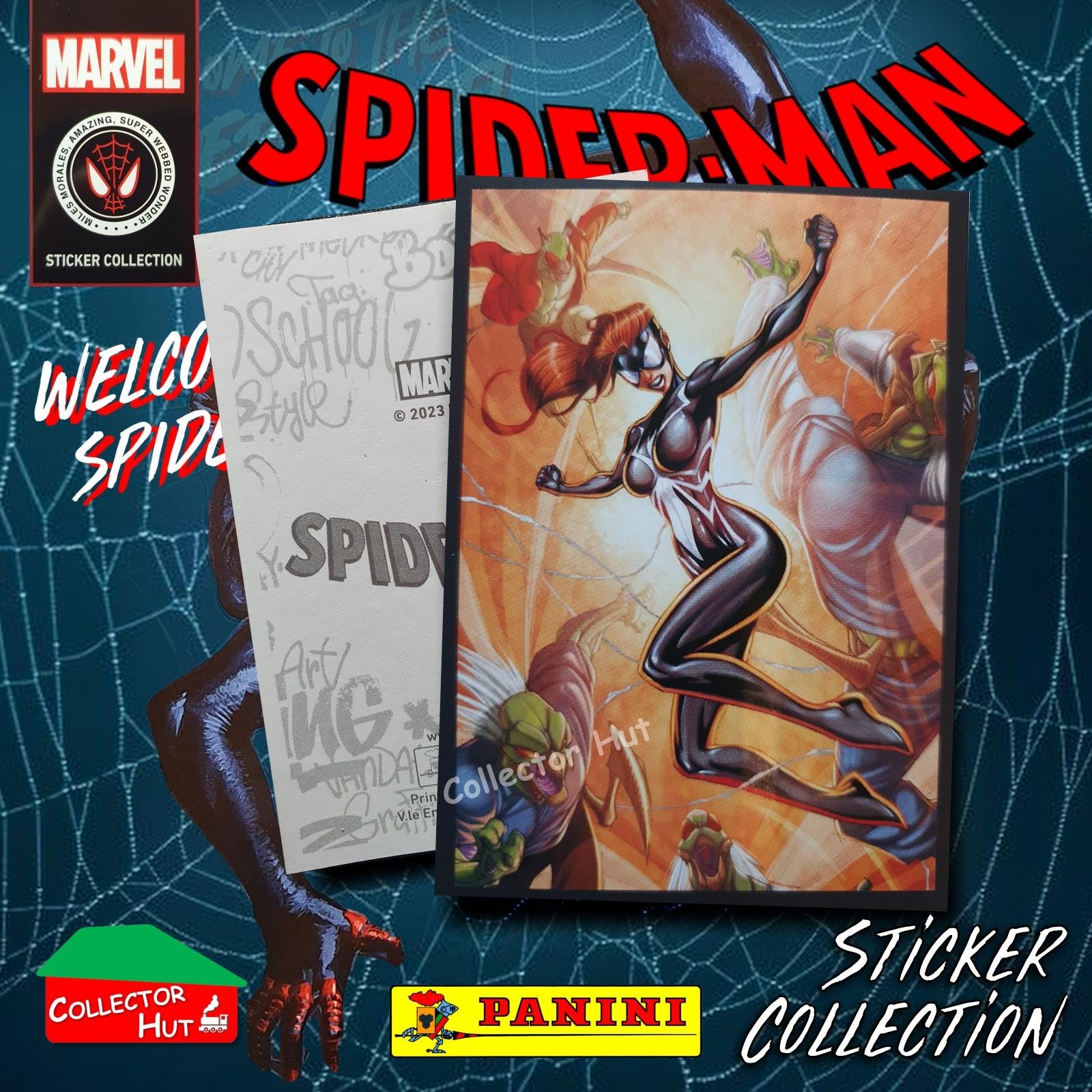 Panini Spider-Man Spider-Verse 2023 Collection Sticker Singles #1-163 & F1-30