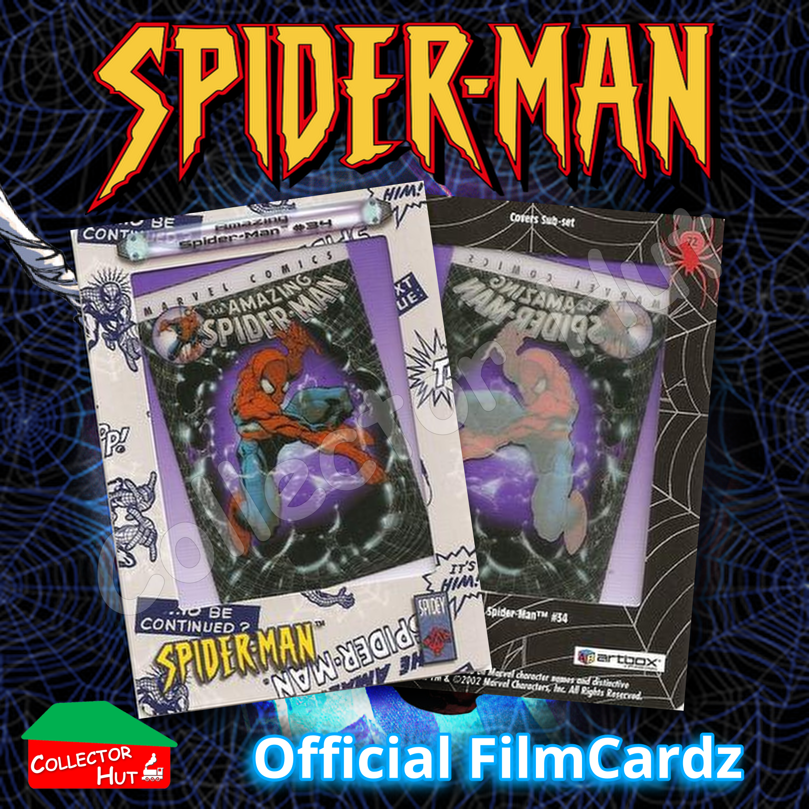 Marvel Spider-Man 2002 Artbox FilmCardz Choose Your Card!