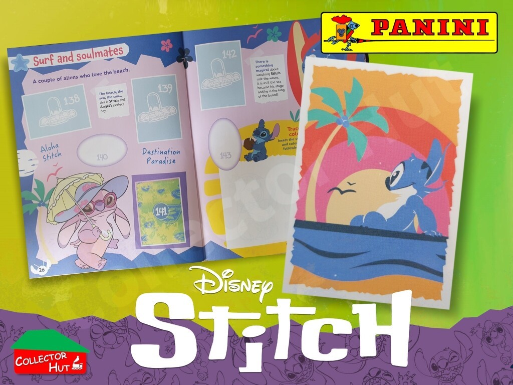 Panini Disney Stitch Single Stickers Lilo & Stitch 2024