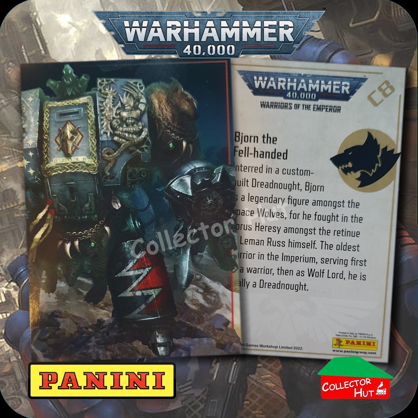 PANINI Warhammer 40,000 40k Warriors of the Emperor Trading Cards You Choose