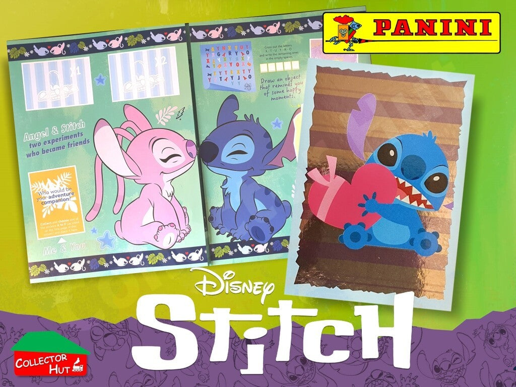 Panini Disney Stitch Single Stickers Lilo & Stitch 2024