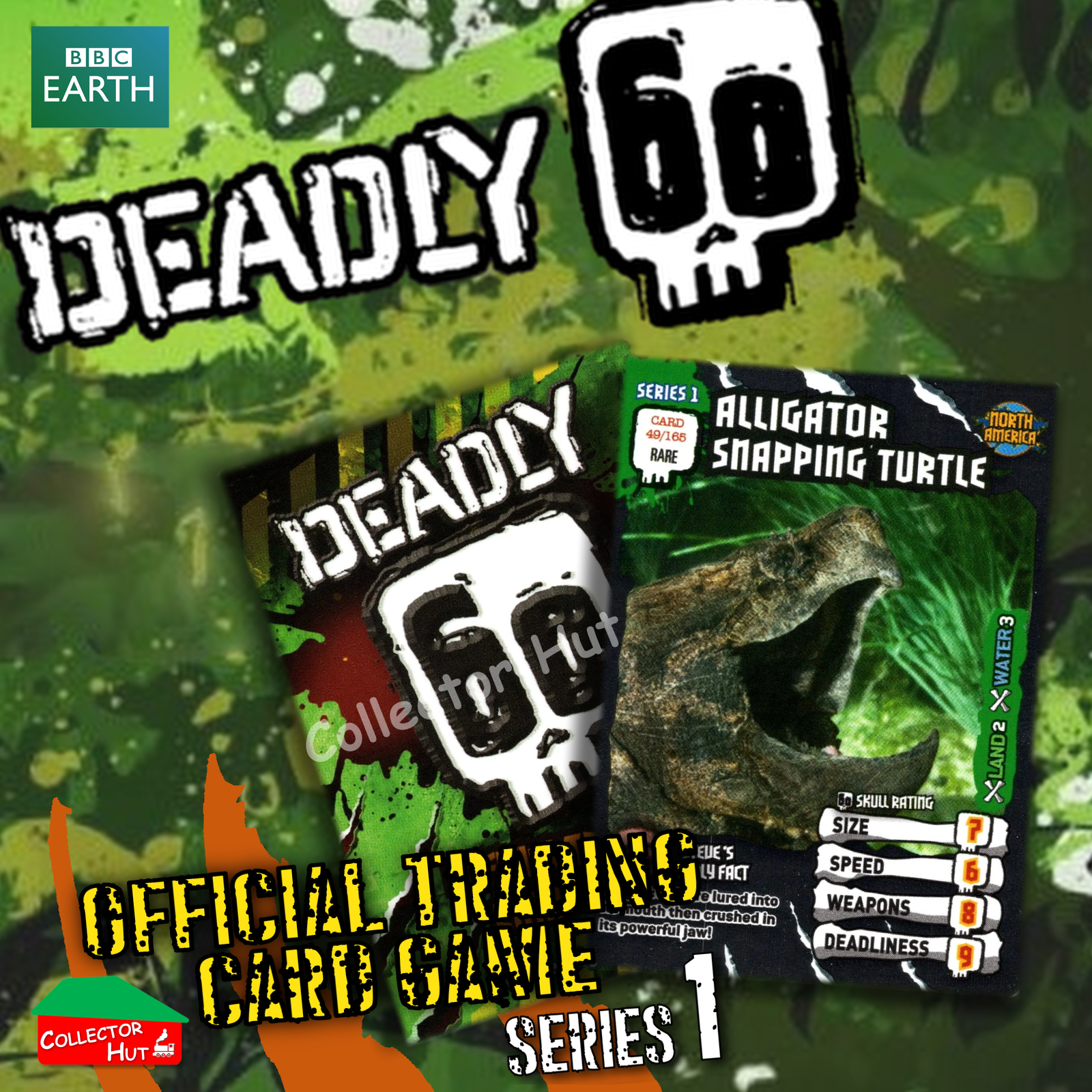 CBBC Deadly 60 Season 1, 2 & Wild FOIL RARE LIMITED Trading Cards