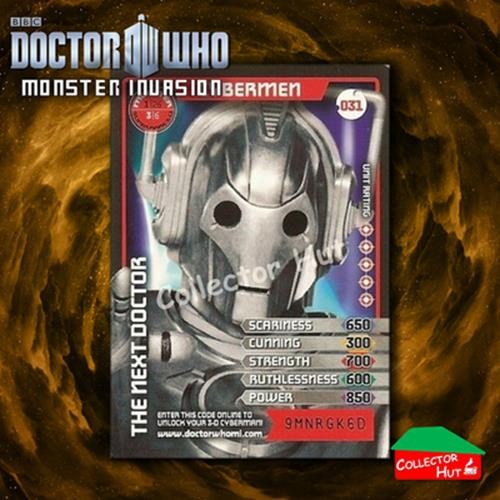 DOCTOR WHO Monster Invasion SUPER & ULTRA RARE Cards YOU CHOOSE