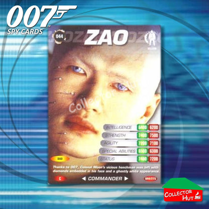 James Bond 007 Commander Spy Cards BASE COMMON YOU CHOOSE