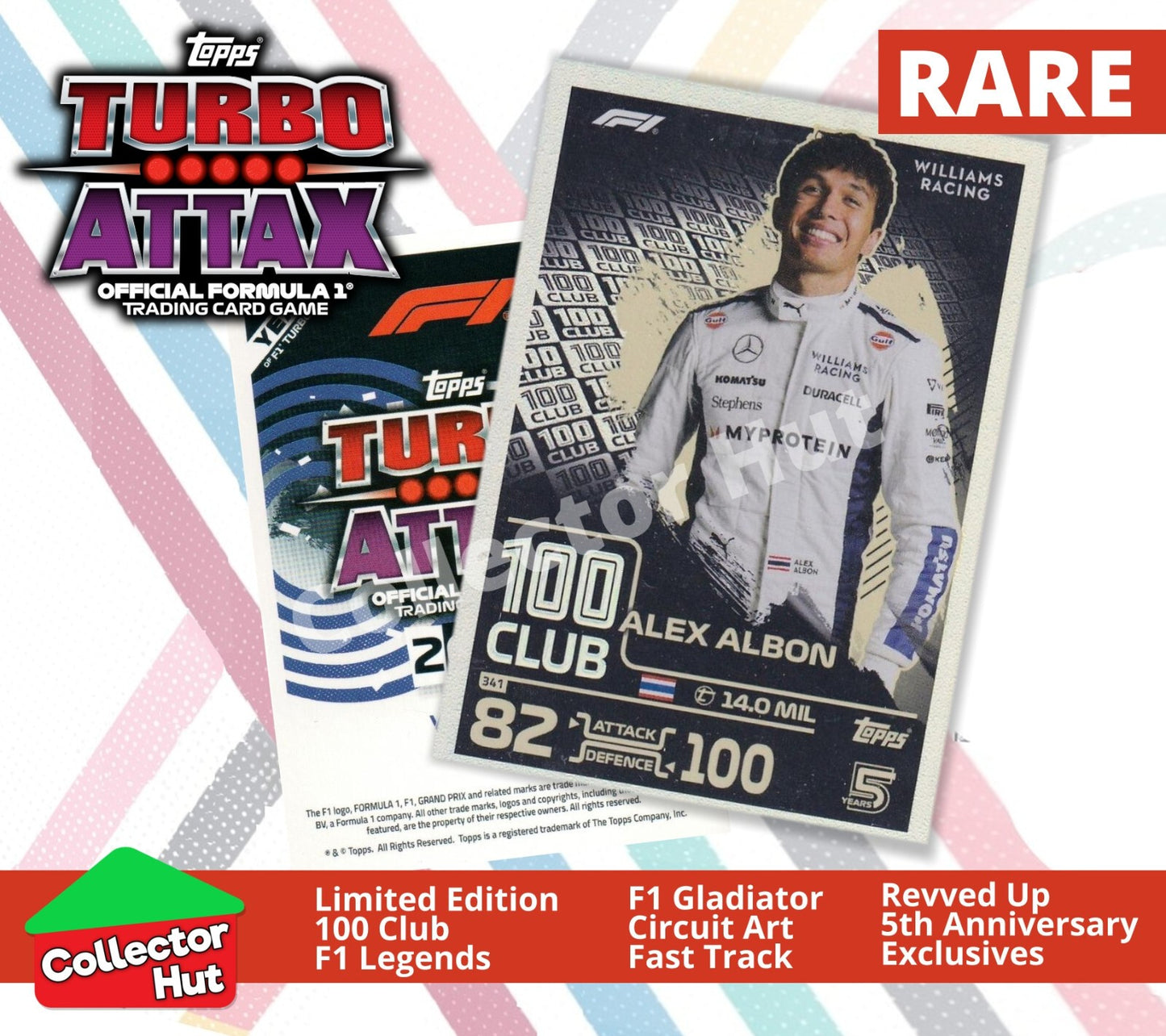 Topps Turbo Attax Formula 1 F1 2024 #313-344 RARE Limited Cards YOU CHOOSE