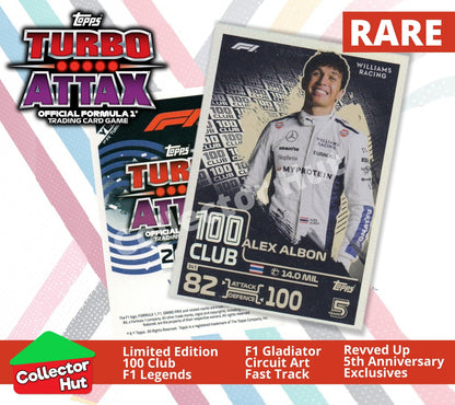 Topps Turbo Attax Formula 1 F1 2024 #313-344 RARE Limited Cards YOU CHOOSE