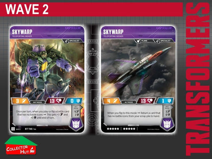 Transformers TCG CHARACTER Trading Cards All Waves