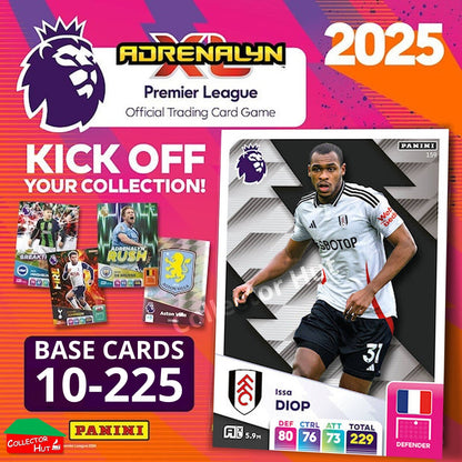 Panini Adrenalyn XL Premier League 2025 2024/25 Base & Foils #10-225
