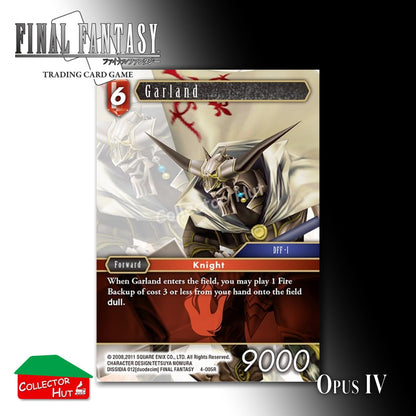 Final Fantasy Trading Card Game OPUS IV 4 Singles You Choose