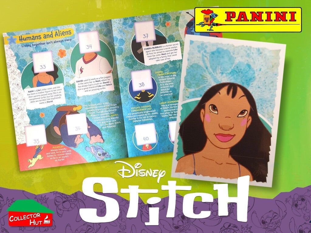 Panini Disney Stitch Single Stickers Lilo & Stitch 2024