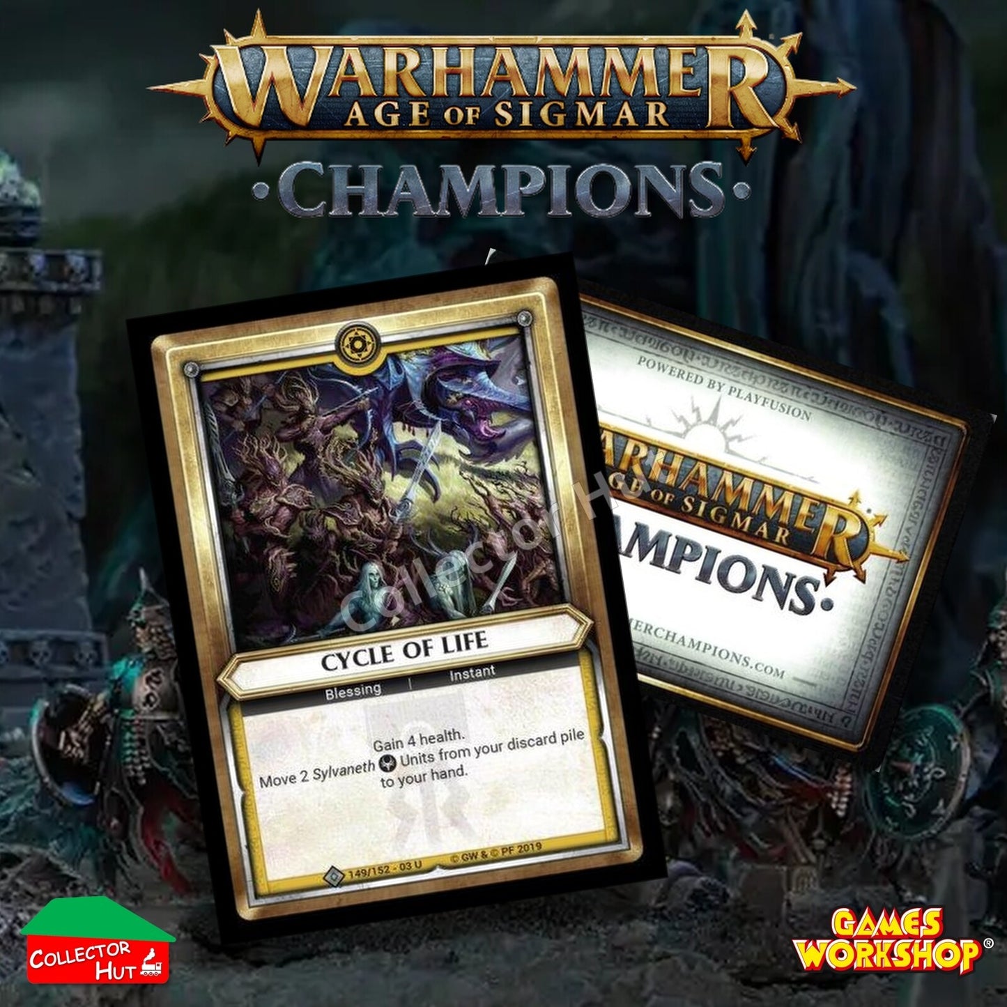 Warhammer Age of Sigmar: Champions Wave 3 SAVAGERY FOIL Cards CHOOSE SINGLES