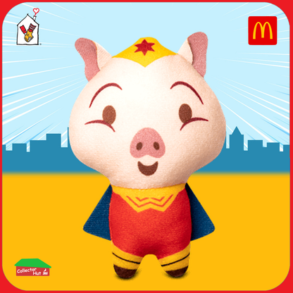 McDonald's Happy Meal DC Super Heroes, Super-Villains, Super Pets Plush Toys
