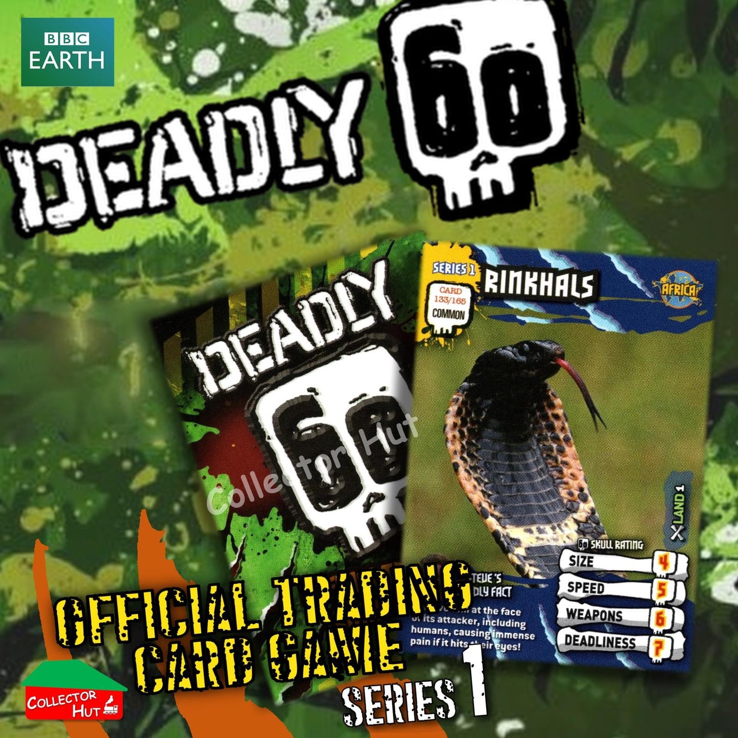 CBBC Deadly 60 Season 1 + 2 Trading Cards  Choose Your Cards
