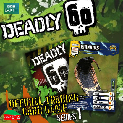 CBBC Deadly 60 Season 1 + 2 Trading Cards  Choose Your Cards