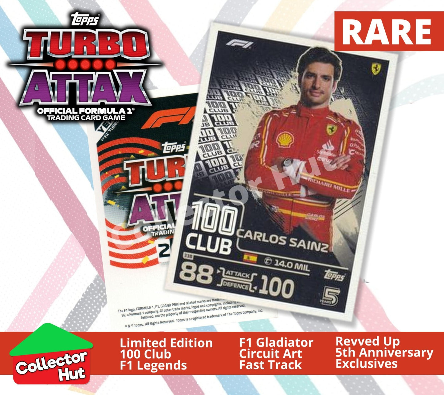 Topps Turbo Attax Formula 1 F1 2024 #313-344 RARE Limited Cards YOU CHOOSE
