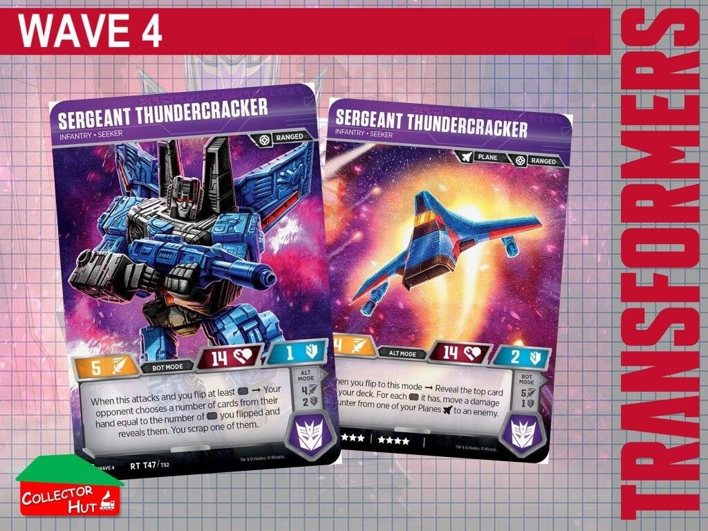 Transformers TCG CHARACTER Trading Cards All Waves