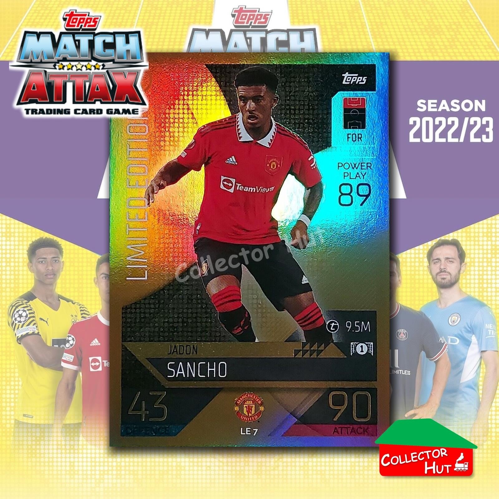 Topps Match Attax EuropA Champions League 2022/23 FOIL LEGEND LIMITED CARDS