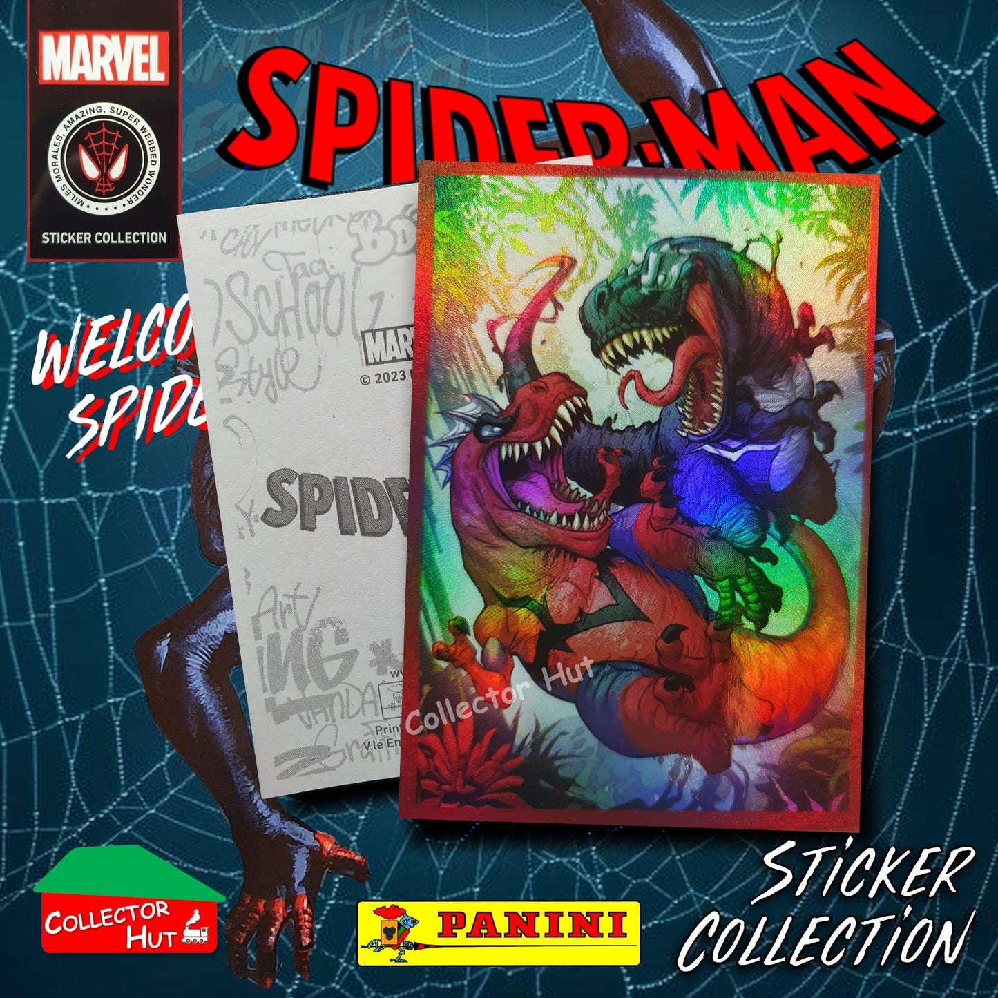 Panini Spider-Man Spider-Verse 2023 Collection Sticker Singles #1-163 & F1-30
