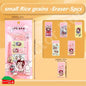 Novelty Sandwich Erasers 3pcs 5pcs 6pcs School Gift Party Bag Stocking Fillers