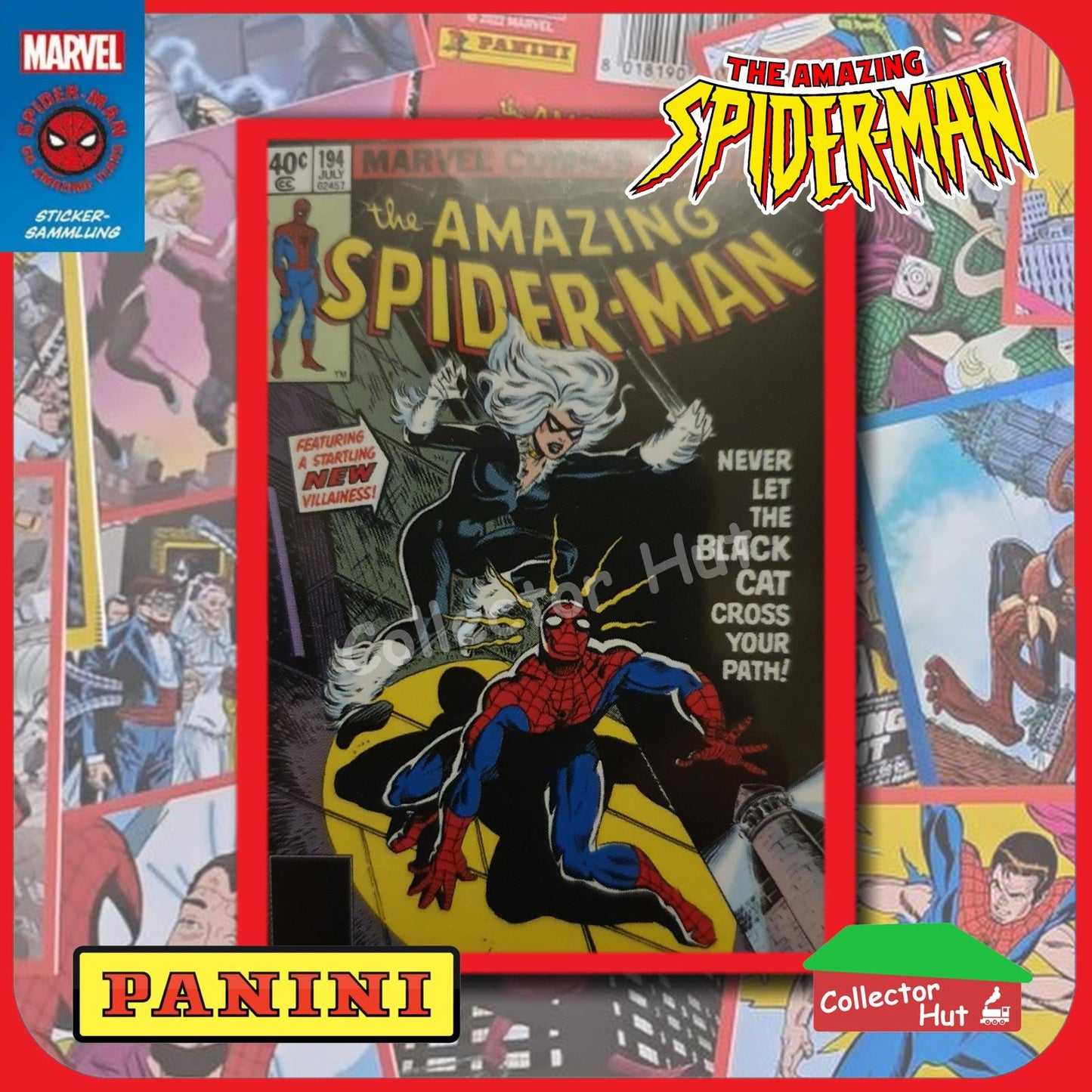 Panini The Amazing Spider-Man 60th Anniversary Sticker Collection Singles