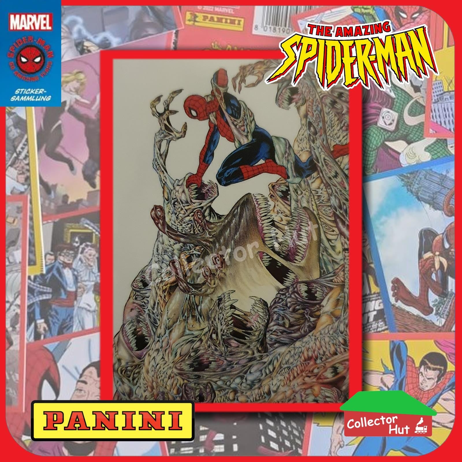 Panini The Amazing Spider-Man 60th Anniversary Sticker Collection Singles