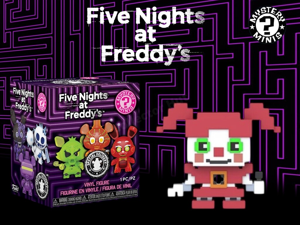 Funko Mystery Minis Five Nights at Freddy's Figurines Season 6 Special Delivery