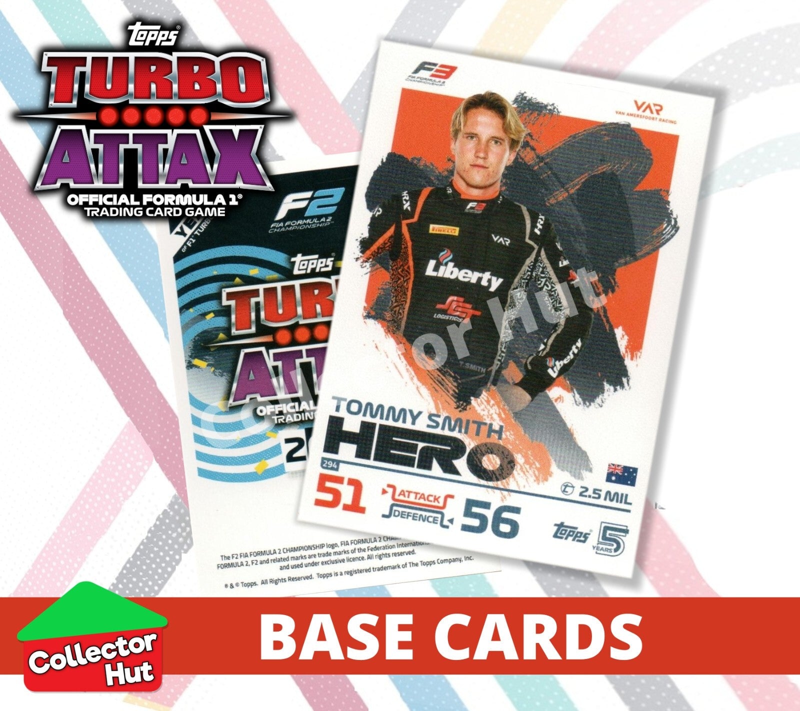 Topps Turbo Attax Formula 1 F1 2024 #167-312 Base Cards YOU CHOOSE