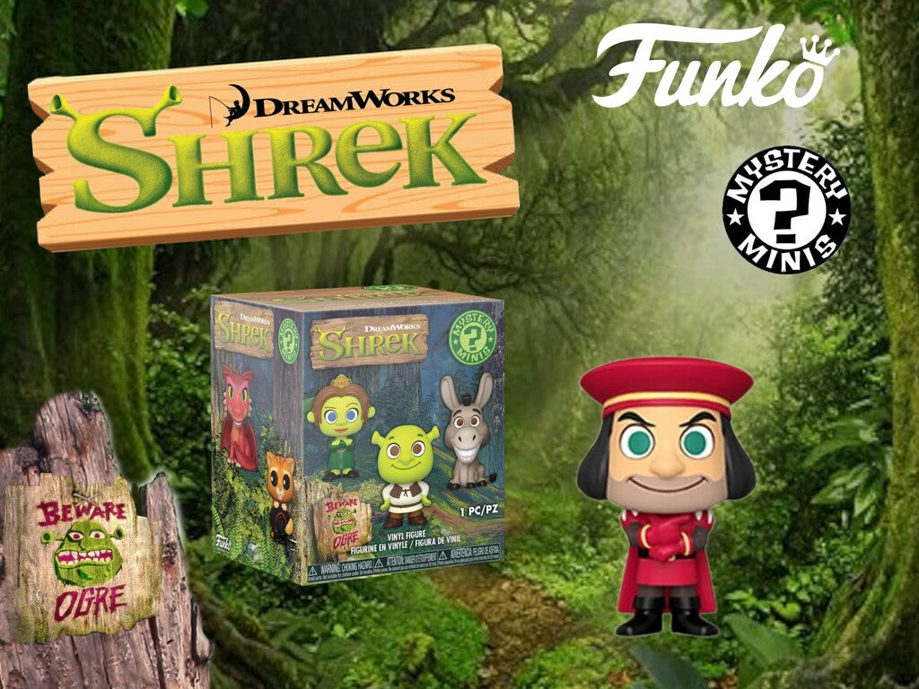 Funko Mystery Minis Shrek Figurines Dreamworks