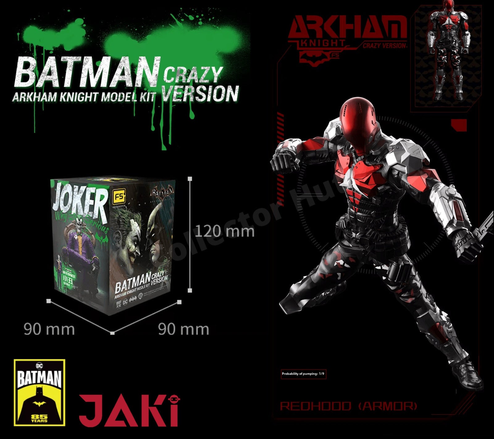 Batman Arkham Knight Model Kits 3.75" F5 Jaki