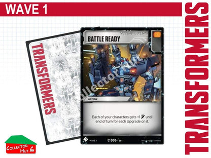Transformers TCG Wave 1 BATTLE Cards Common/Uncommon