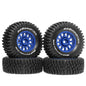 RC Model Wheels Tyres 12mm Hub 73mm x 34mm 38g 4pcs Set Car Truck MN168 WPL