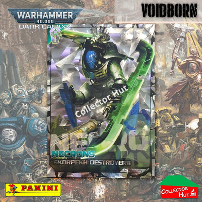 PANINI Warhammer 40,000 Dark Galaxy Parallel Trading Card Crusade Vanguard Purge