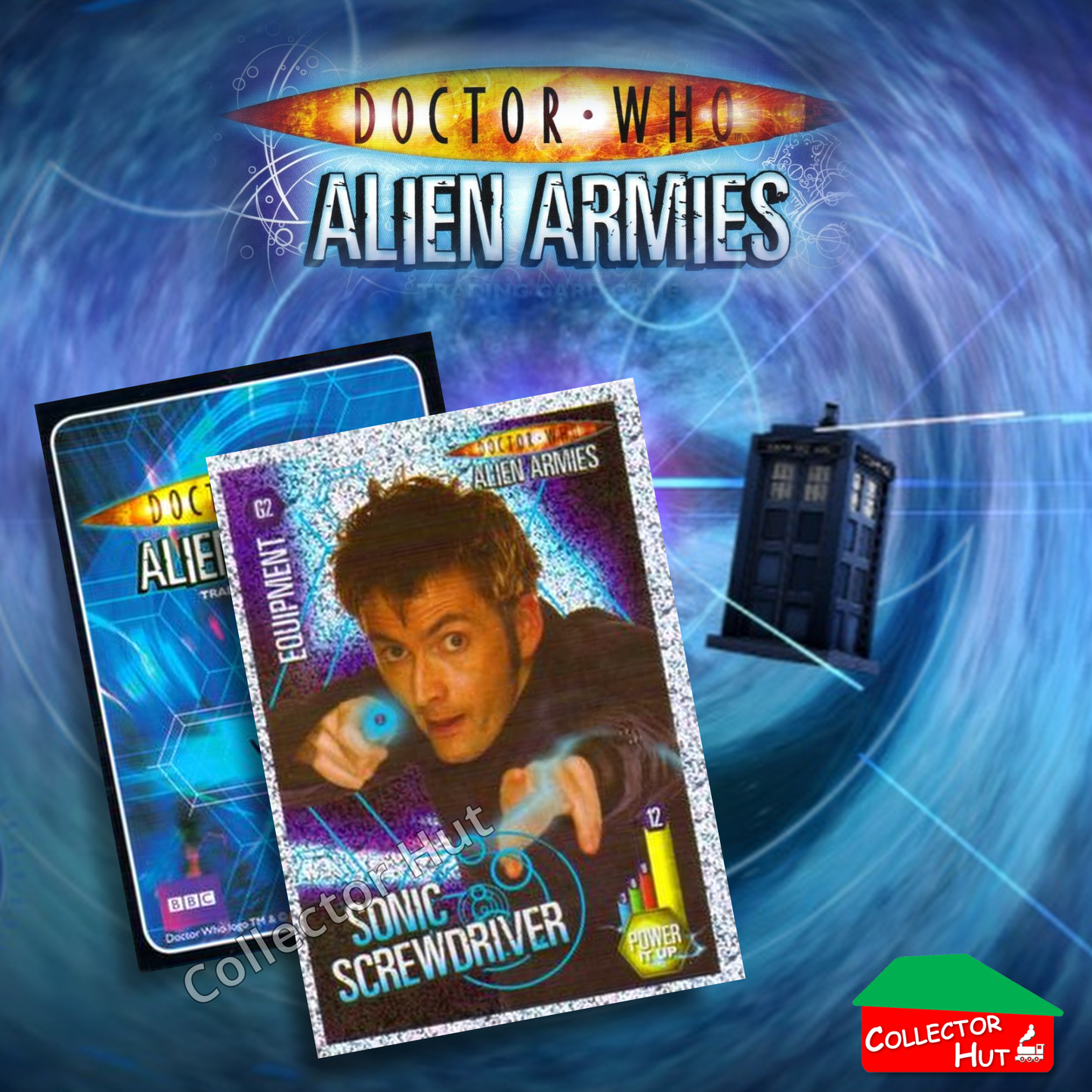 DOCTOR WHO Alien Armies Trading Cards Glitter Super Emboss Foil Cards