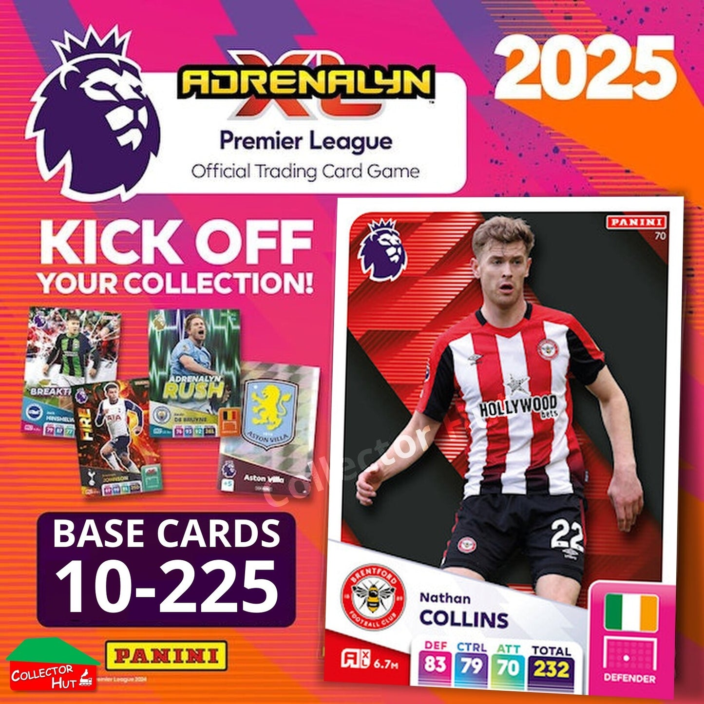 Panini Adrenalyn XL Premier League 2025 2024/25 Base & Foils #10-225
