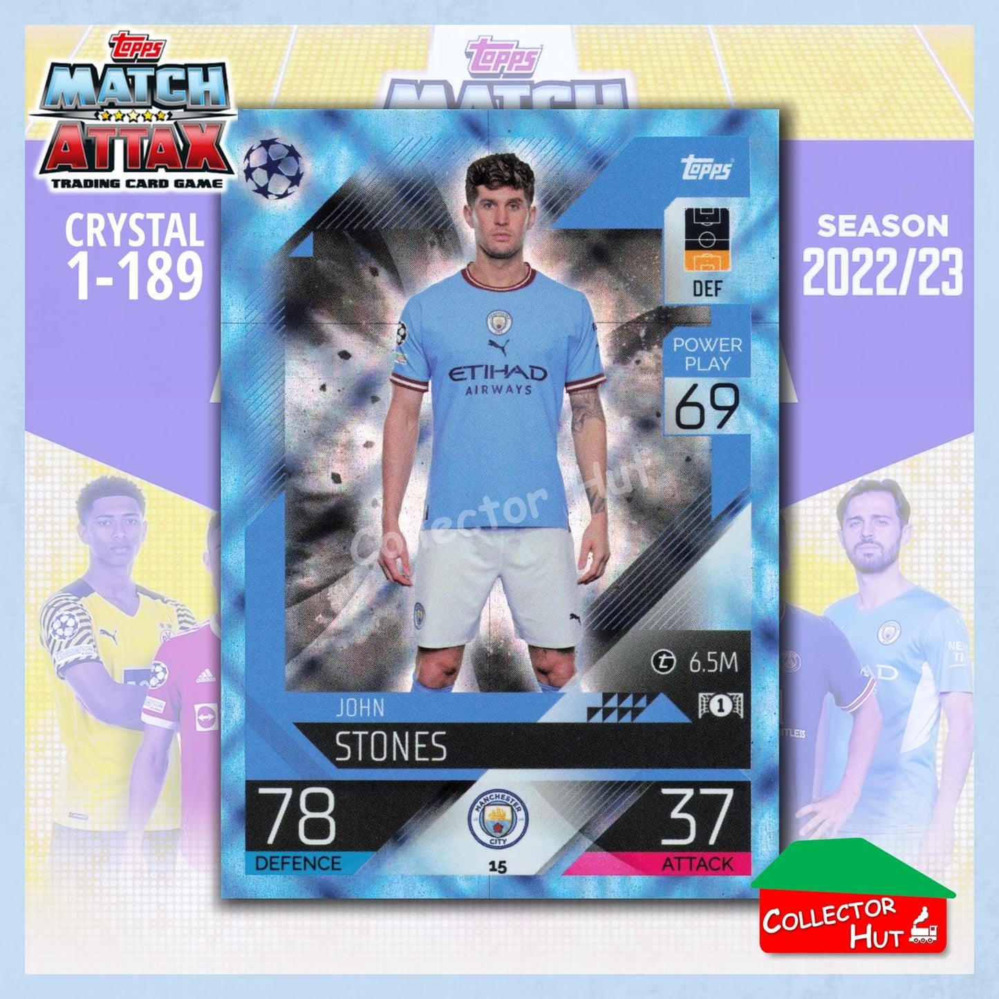 Topps Match Attax Europa Champions League 2022/23 Crystal Parallel Cards 1-189