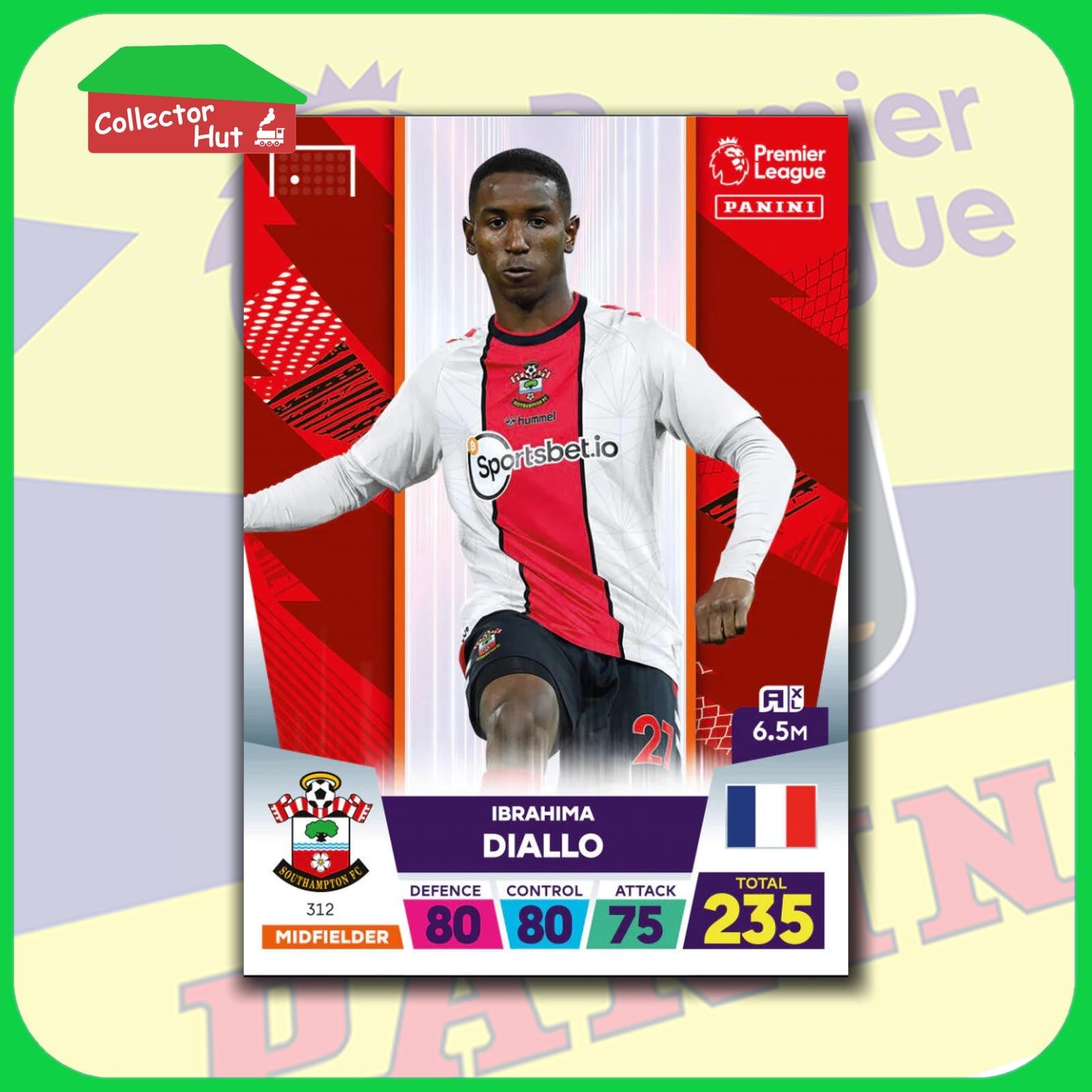 Panini Adrenalyn XL Premier League 2023 2022/23 Trading Cards #190 - #369